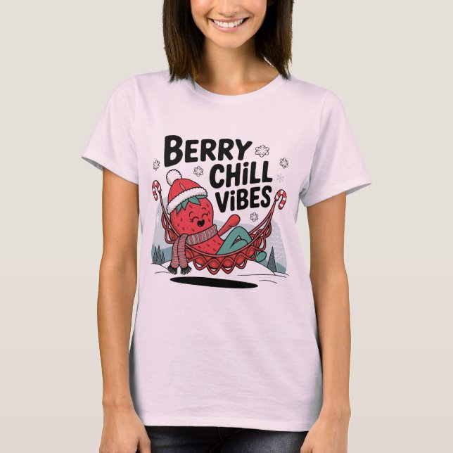 Berry Chill Vibes T-Shirt (Vorderseite)