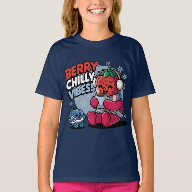 Berry Chill Vibes T-Shirt (Vorderseite)