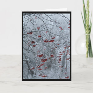 "Berry Christmas" Feiertagskarte