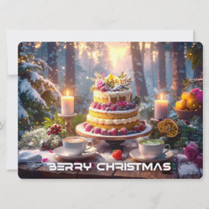BERRY CHRISTMAS KARTE