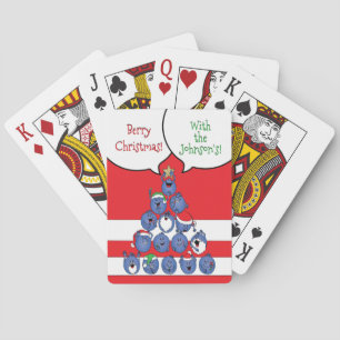 Berry Christmas Players Spielkarten