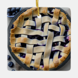 Berry Christmas Süsse Pie   Food Pup Spaß Keramikornament