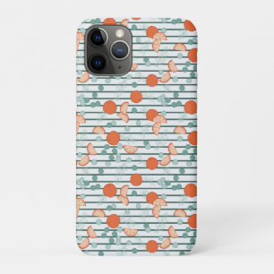 Berry Citrus - Dunkle grüne Streifen Case-Mate iPhone Hülle