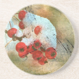 Berry Cold Grunge Untersetzer
