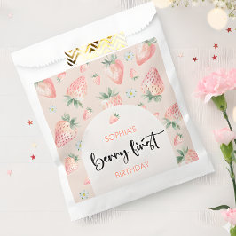 Berry erster Erdbeeren-Kindergeburtstag Geschenktütchen
