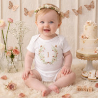 Berry Erster Geburtstag Floral