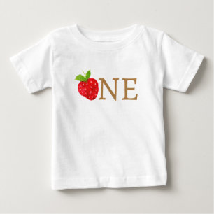 Berry First 1. Geburtstag Erdbeere Baby T-shirt