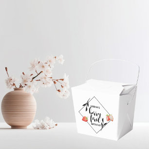 Berry First   1. Geburtstag   Erdbeere   Modern Geschenkschachtel