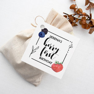 Berry First   1. Geburtstag   Gemischte Berry   Mi Geschenkanhänger