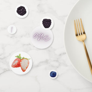 Berry First   1. Geburtstag   Gemischte Berry   PA Konfetti