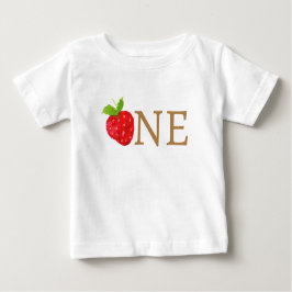 Berry First 1. Strawberry Birthday Baby T-shirt
