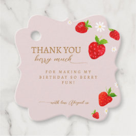 Berry First 1. Strawberry Birthday Vielen Dank Geschenkanhänger