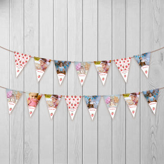 Berry First Birthday Banner