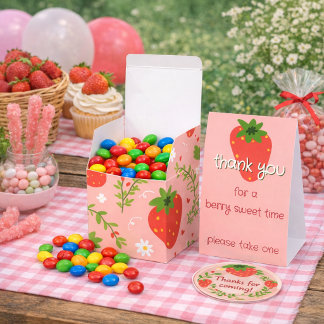 Berry First Birthday  Geschenkschachtel