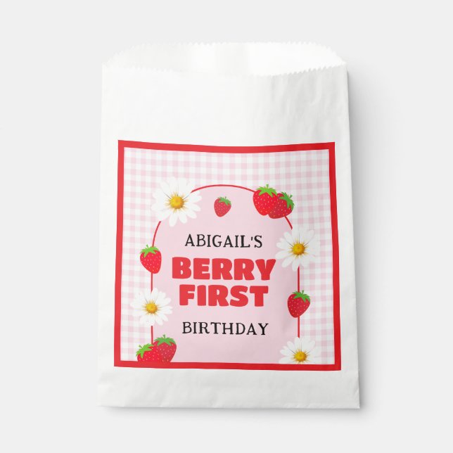 BERRY FIRST BIRTHDAY  GESCHENKTÜTCHEN (Vorderseite)