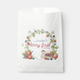 Berry First Birthday Party Geschenktütchen