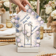 Berry First Blue Floral Garden 1. Geburtstag