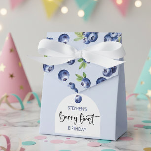 Berry first blueberries Kindergeburtstag Geschenkschachtel