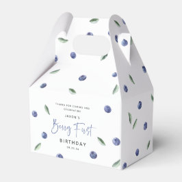 'Berry First' Blueberry 1. Geburtstags-Party Geschenkschachtel