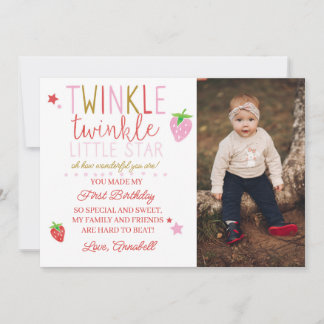 Berry First Danke Card Twinkle Star Download Einladung