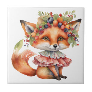 Berry Fox Blossom Fliese