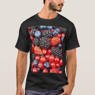 Berry-Fresh Background Mosaik T-Shirt