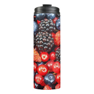 Berry-Fresh Background Mosaik Thermosbecher