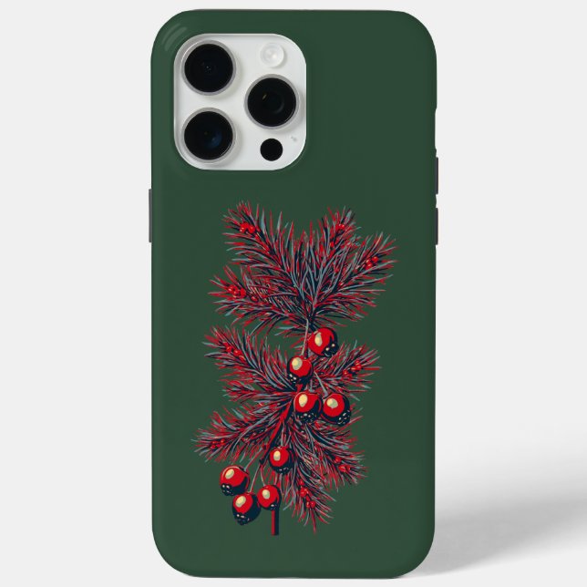 Berry frohe Weihnachten! 🎅 Case-Mate iPhone Hülle (Rückseite)
