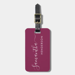 Berry, Gepäckmarken Hochzeitsplan / Gefallen Gepäckanhänger