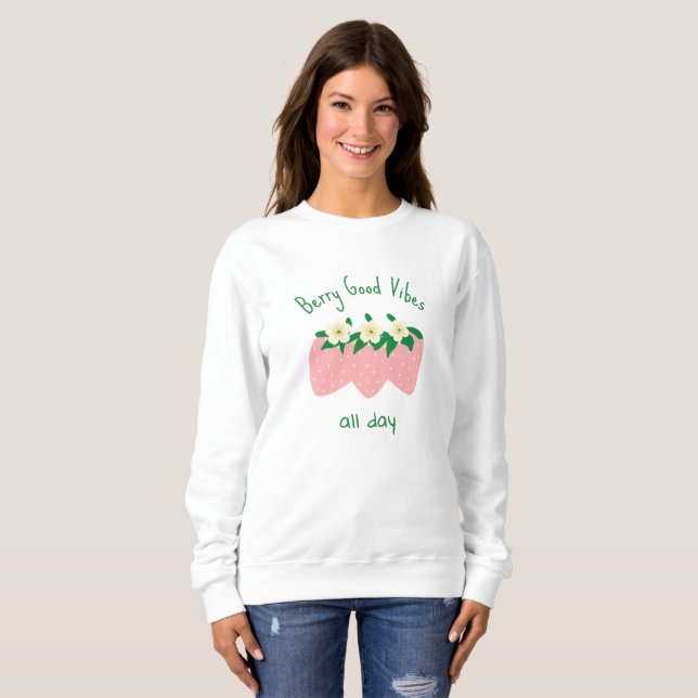Berry Good Vibes All Day Sweatshirt (Vorne ganz)