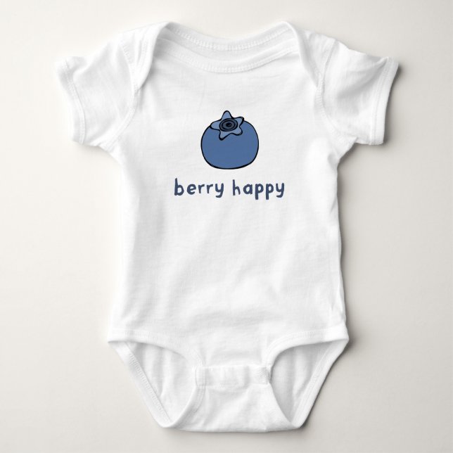 Berry Happy Baby Strampler (Vorderseite)