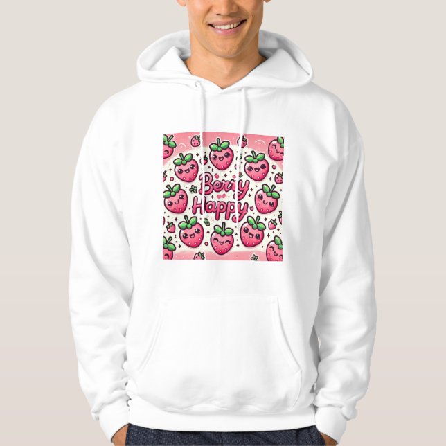Berry Happy Hoodie (Vorderseite)