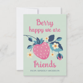 Berry Happy Valentine's Day Card