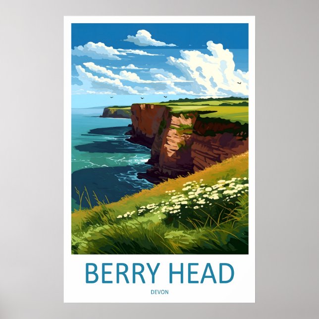 Berry Head 1 Poster (Vorne)