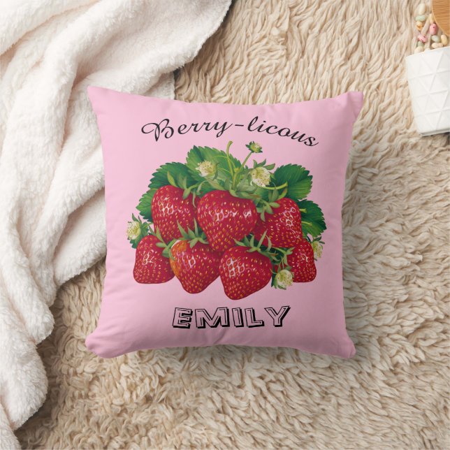 Berry-licous Kissen (Decke)