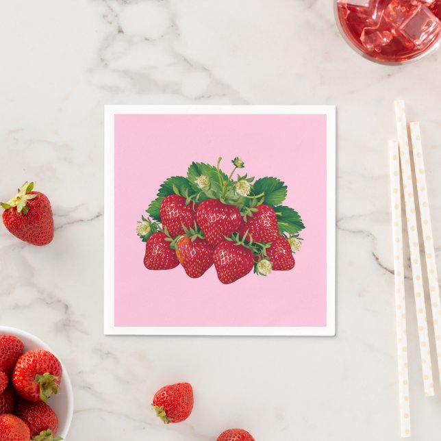 Berry-licous Serviette (Beispiel)