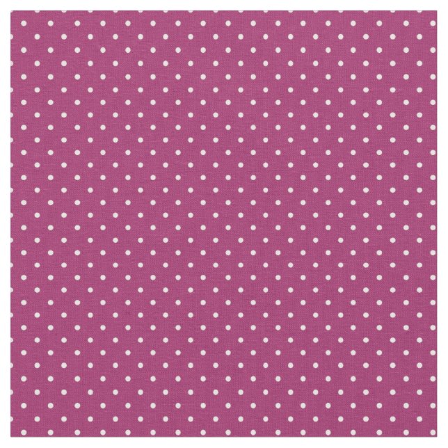 Berry Lila Tiny Dots Stoff (Nahaufnahme)