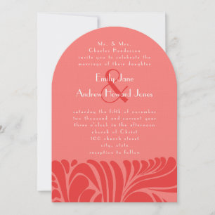 Berry Limon Delight Swirl Einladung Hochzeit