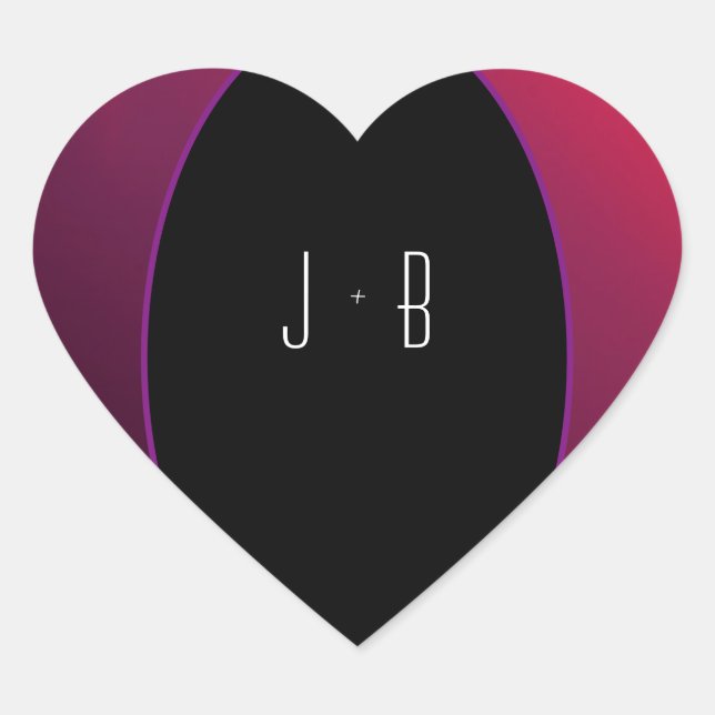 Berry Minimalistisch anpassbarer Aufkleber (Vorderseite)