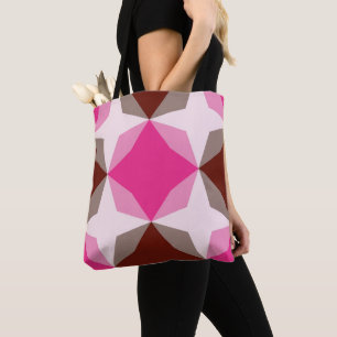Berry Mocha Diamond Motif