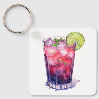 Berry Mojito mit Limon Schlüsselanhänger