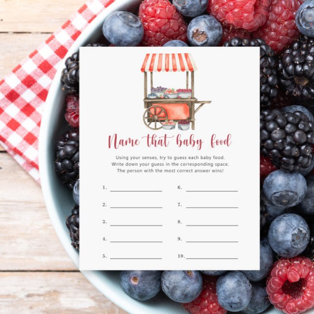 Berry - Name das Baby Essen Dusche Spiel (Von Creator hochgeladen)