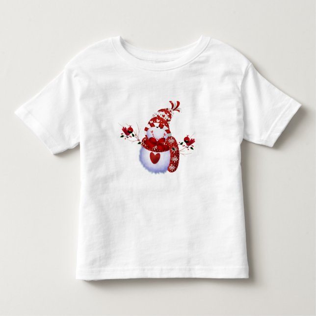 Berry Niedlich Snowman T - Shirt und Geschenke (Vorderseite)
