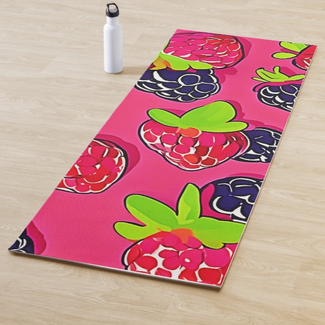 Berry Patch: Sweet Design Yogamatte (Beispiel)