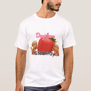 "Berry Paws: Hunde-Liebe & Erdbeerdesign" T-Shirt