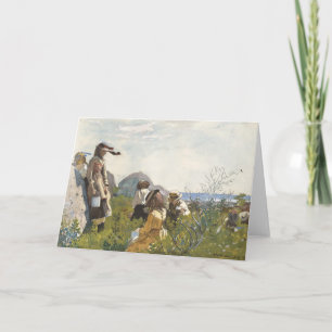 Berry Pickers Winslow Homer Karte