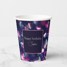 Berry Sparkle Paper Cup