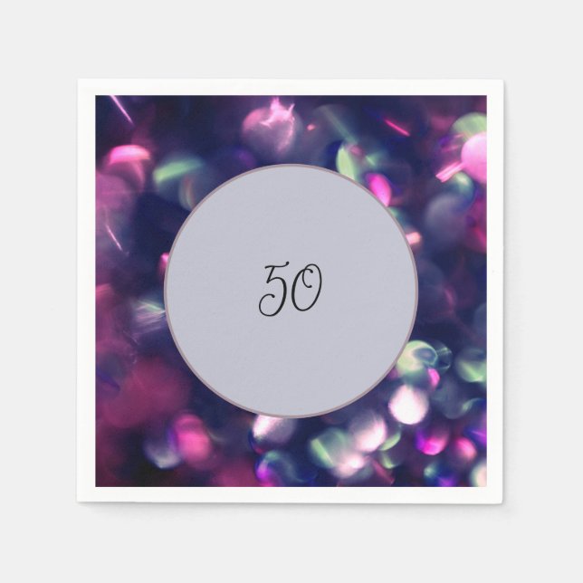 Berry Sparkle Paper Napkin Serviette (Vorderseite)