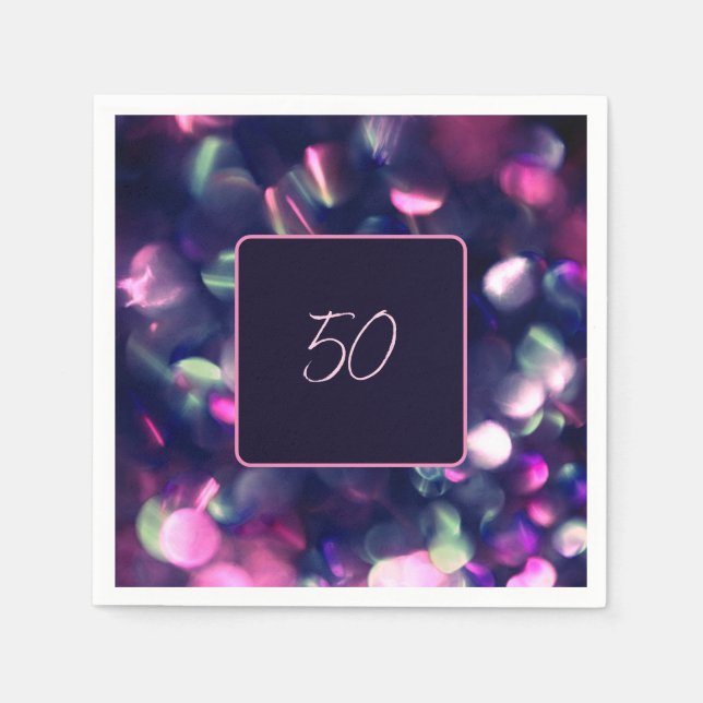 Berry Sparkle Paper Napkin Serviette (Vorderseite)