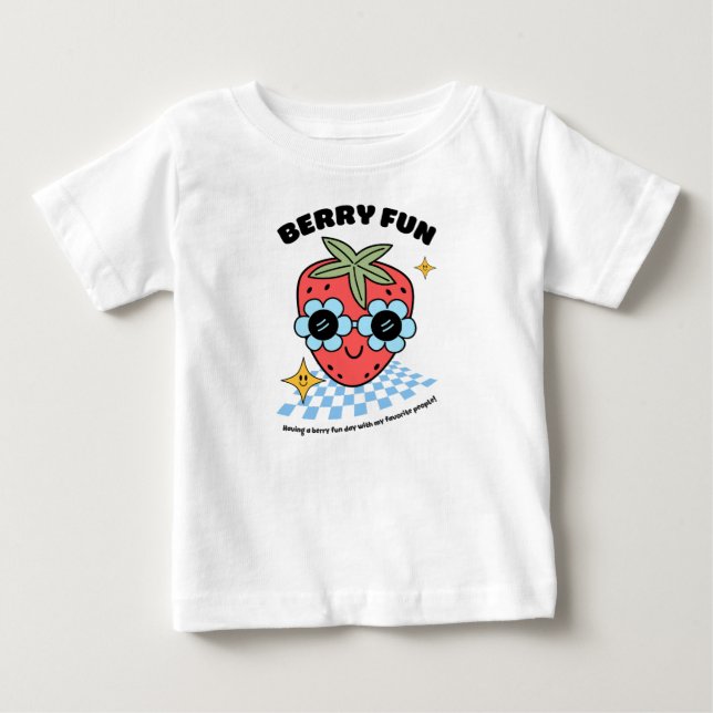 Berry-Spaß Baby T-shirt (Vorderseite)